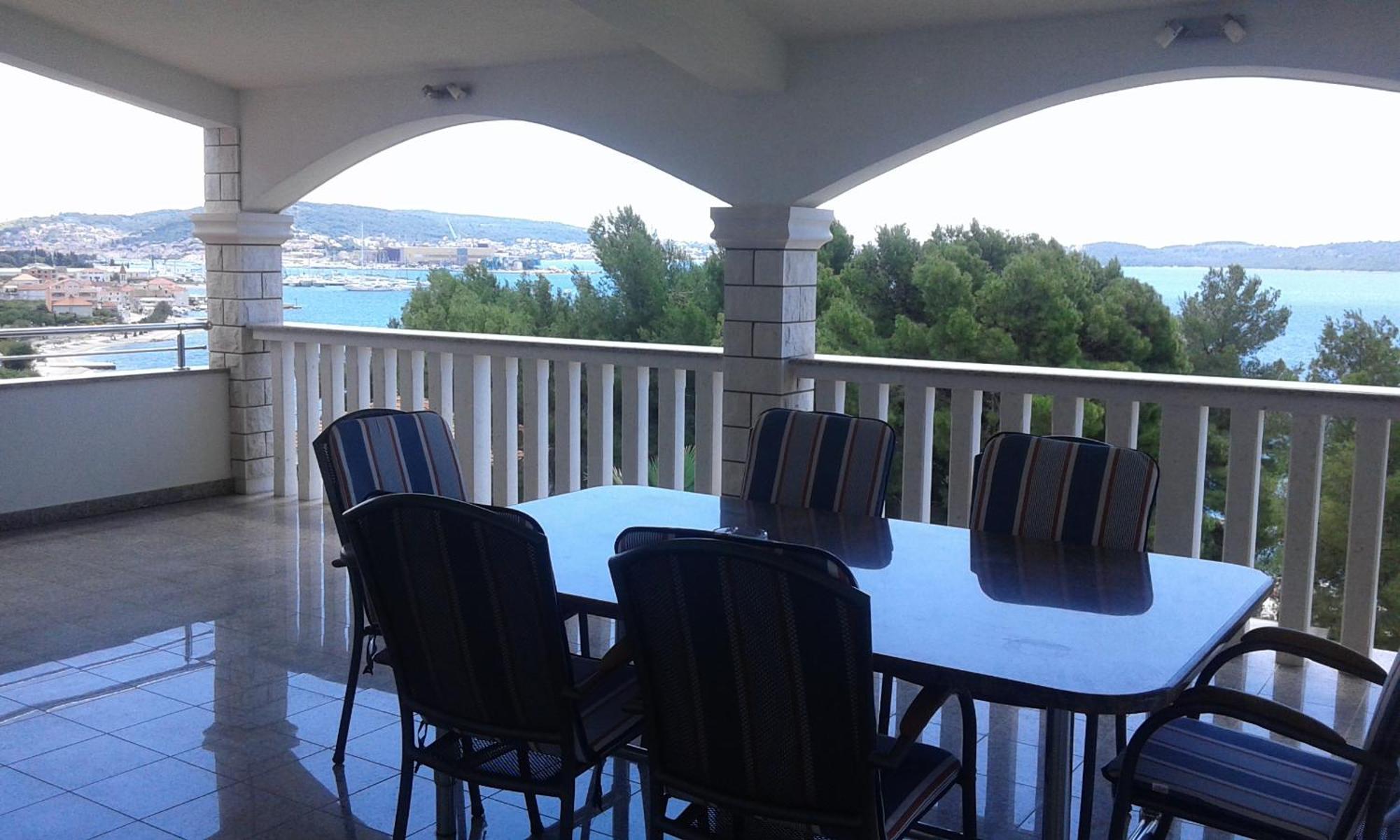Villa Rosanda Apartments Trogir Exterior foto